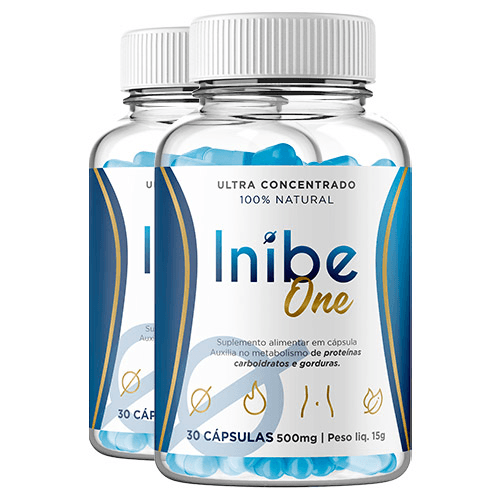 Kit com 2 potes de Inibe One