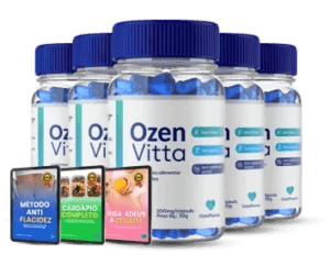 Kit com 5 potes de Ozen Vitta