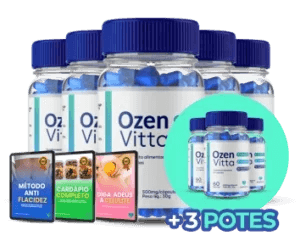 Kit com 8 potes de Ozen Vitta