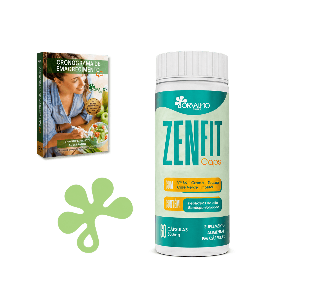 Kit com 1 frasco de ZenFIT Caps