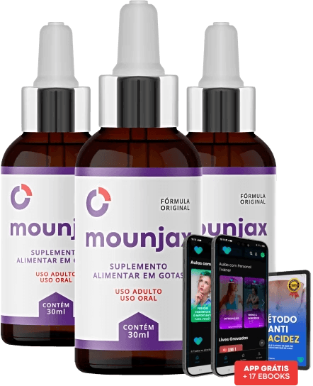 Kit com 3 frascos de Mounjax